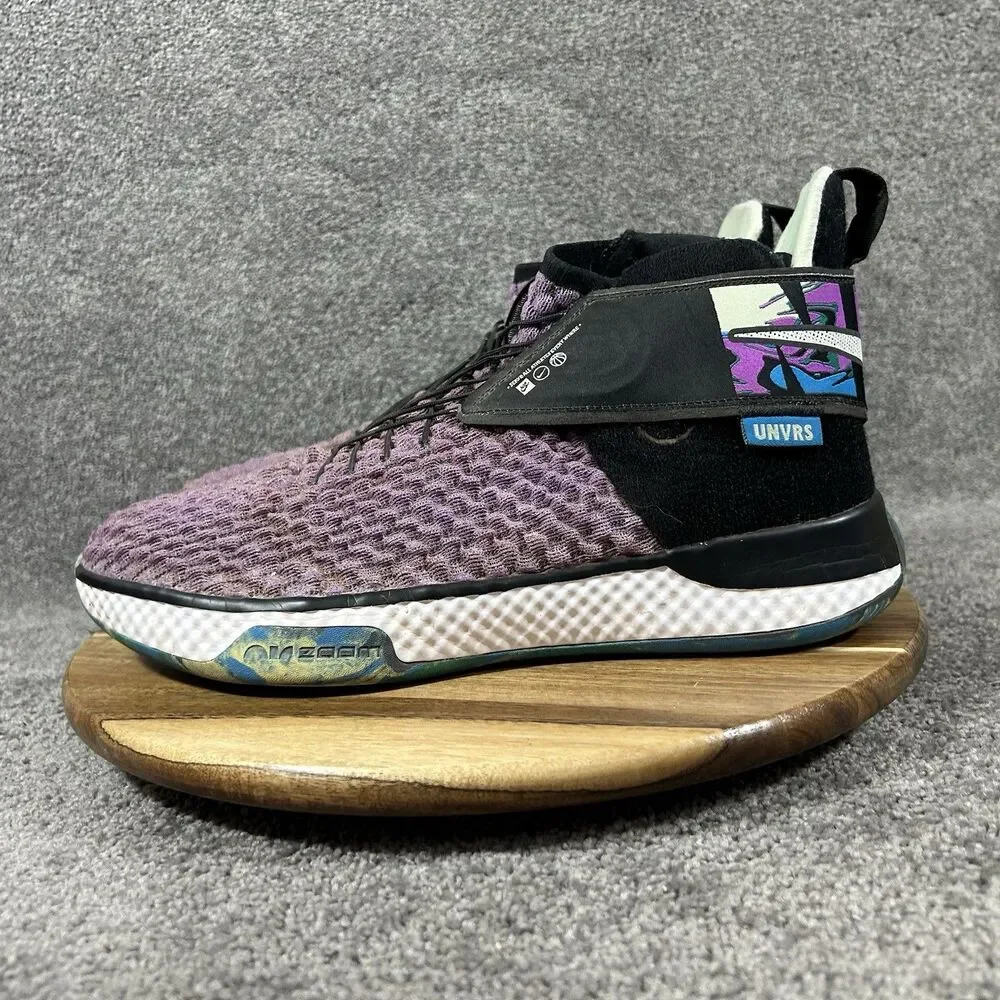 Nike Air Zoom UNVRS Flyease CQ6422-500 Mens Sz 11 Vivid Purple Basketball Shoes